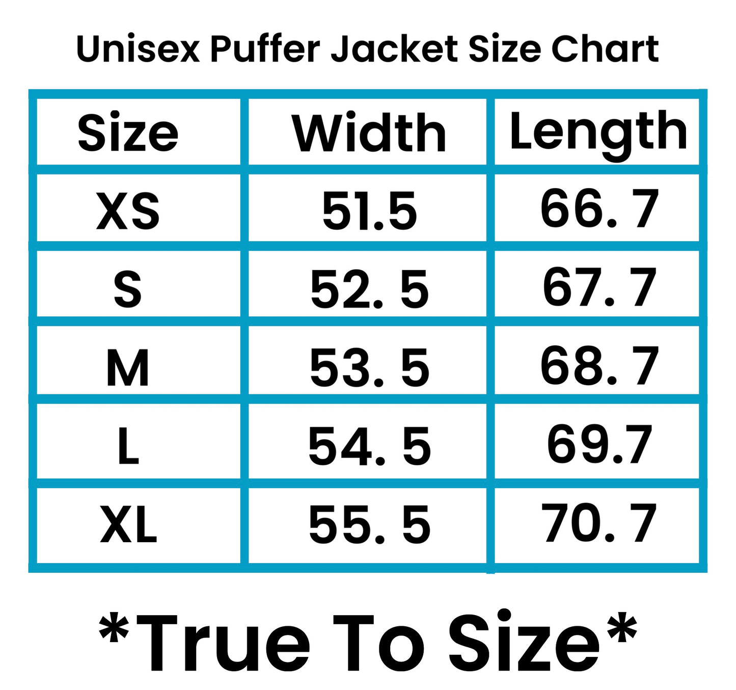 Unisex Puffer Coat (slim)